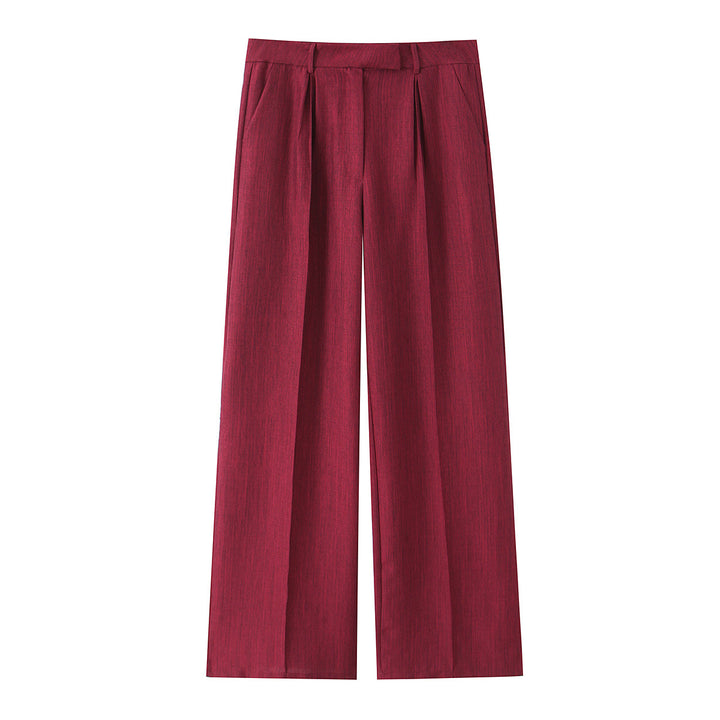 Damen Zweiteiliges Anzug-Outfit mit ärmelloser Weste und locker sitzenden Hose Echo Archiv