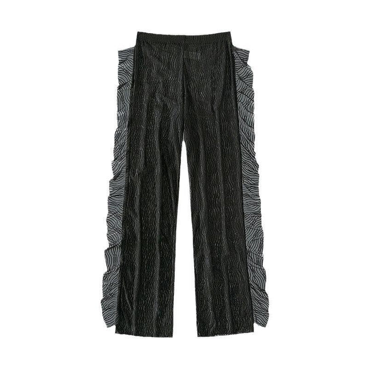 Damen transparente Strandhose mit eleganten Rüschen Echo Archiv