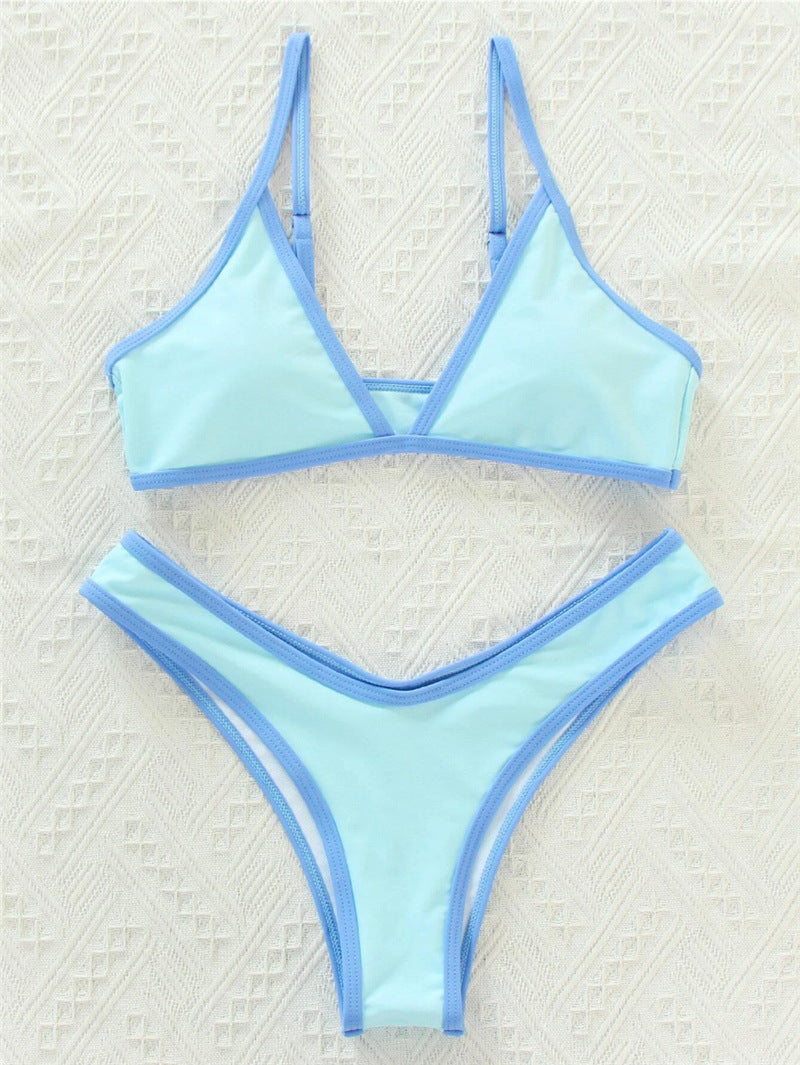 Damen Triangel-Bikini mit eleganter Naht und sportlichem Schnitt Echo Archiv
