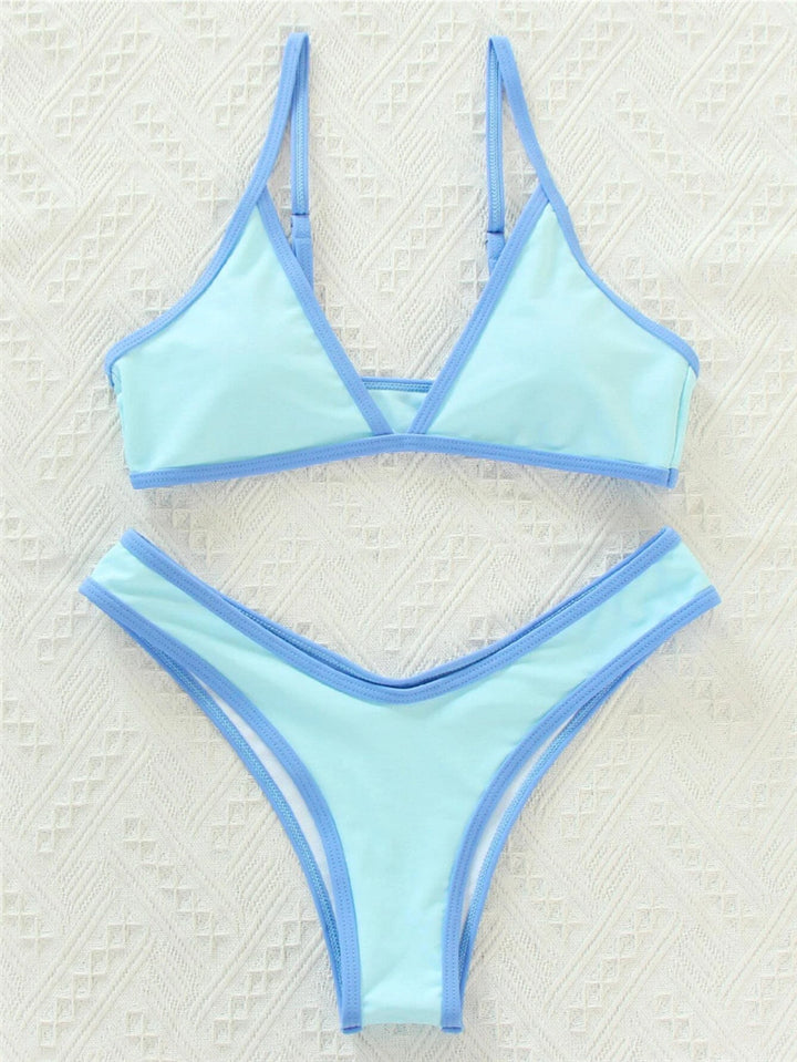 Damen Triangel-Bikini mit eleganter Naht und sportlichem Schnitt Echo Archiv