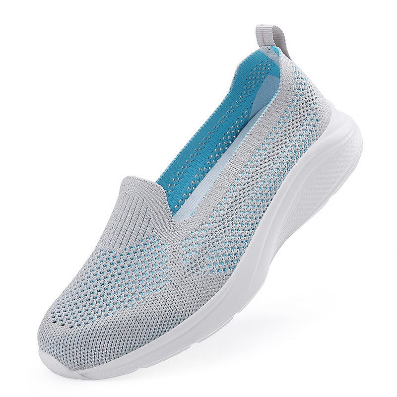 Damen nan nahtloser Sockensneaker mit Memory-Fußbett und flexibler Leichtlaufsohle Echo Archiv
