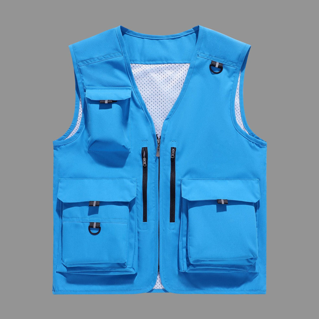 Herren Multifunktionale Outdoor-Weste mit zahlreichen Taschen Echo Archiv