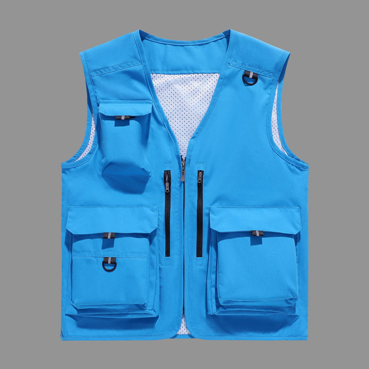 Herren Multifunktionale Outdoor-Weste mit zahlreichen Taschen Echo Archiv