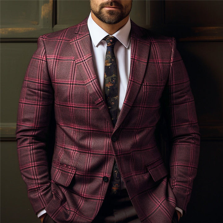 Stilvoller Herrenblazer mit eleganten Details von Echoarchiv