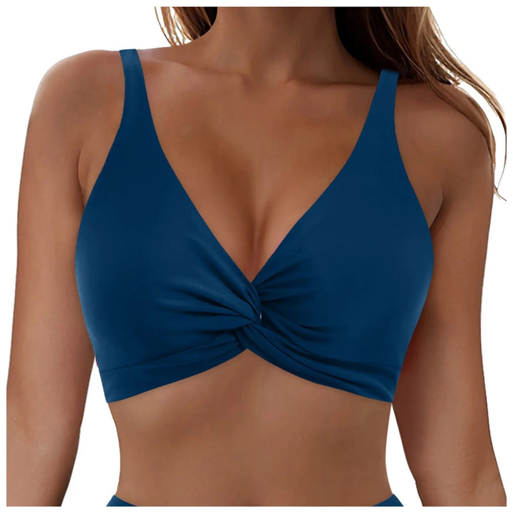 Damen Sportliches Bikinioberteil mit Twist-Design Echo Archiv