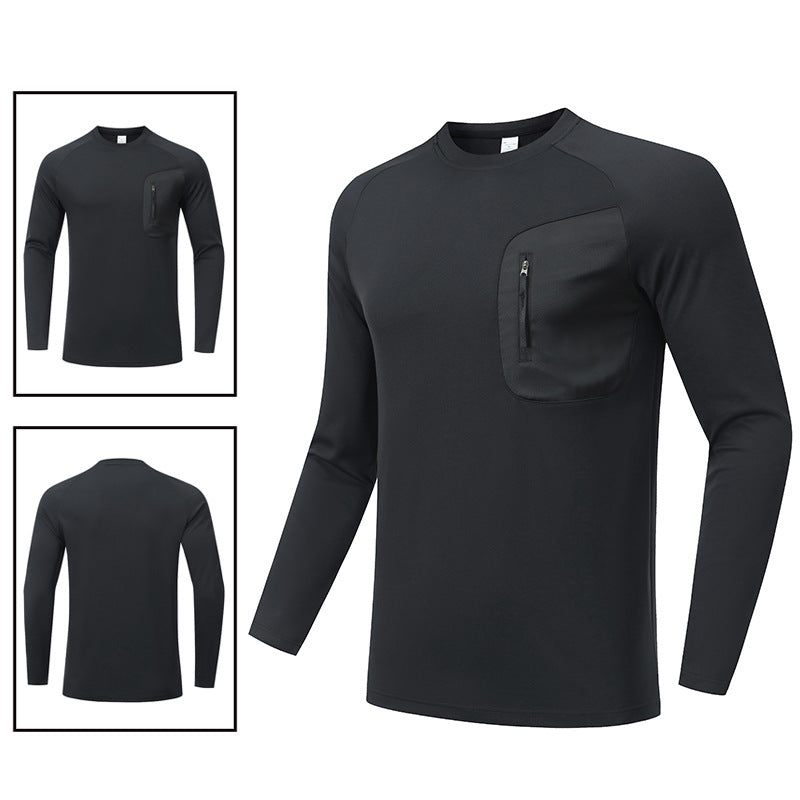 Herren Funktionsshirt mit praktischer Brusttasche Echoarchiv