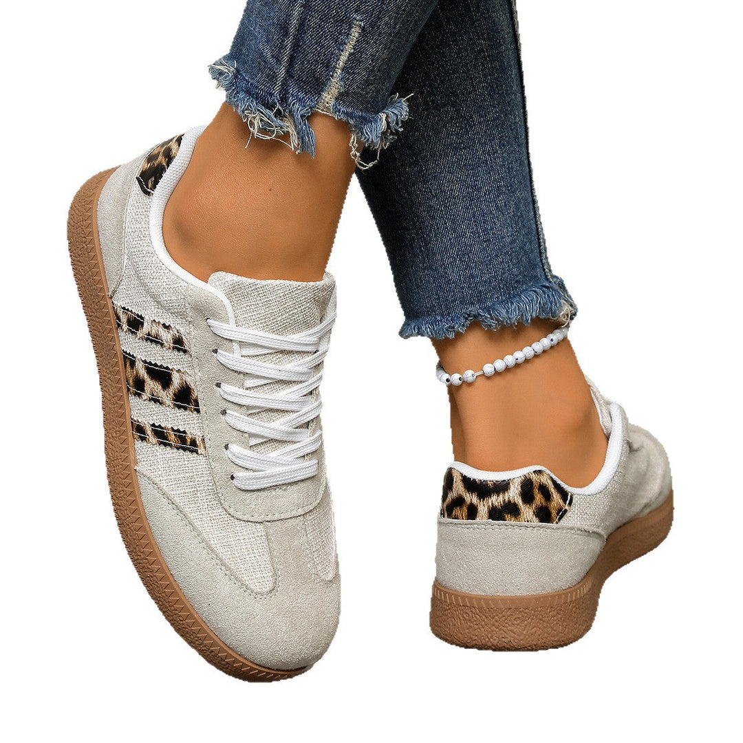 Damen SnEchoarchivkers mit stylischem Leo-Design und bequemer Dämpfung Echoarchiv