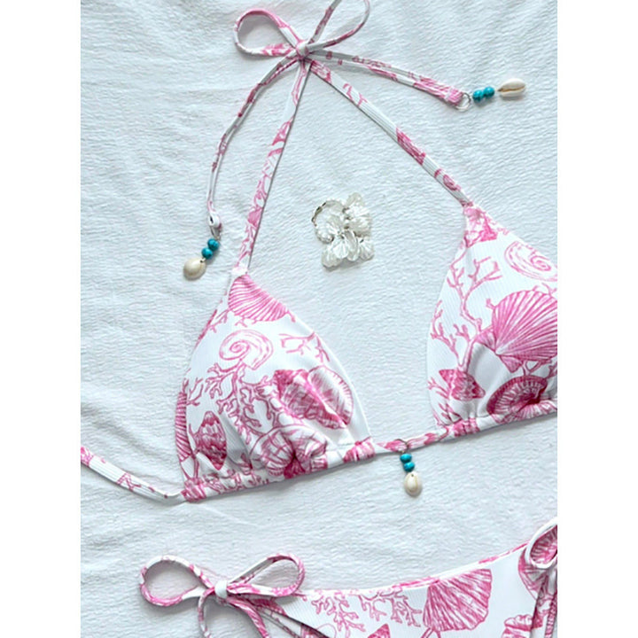 Damen Triangel-Bikini mit verspielten Muscheldetails Echo Archiv
