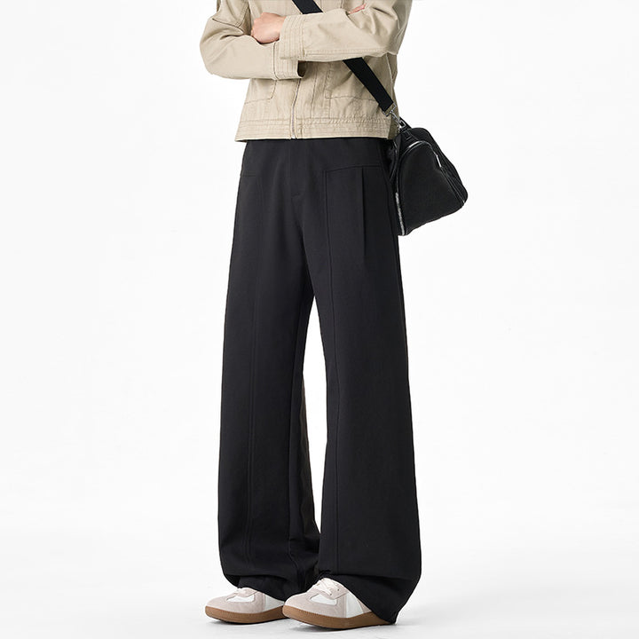 Damen Elegante Hochtaillierte Stoffhose Echo Archiv