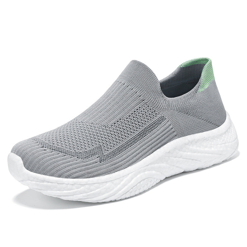 Damen nan nahtloser Strick-Sockensneaker mit extragel dämpfender Wave-EVA-Sohle Echo Archiv
