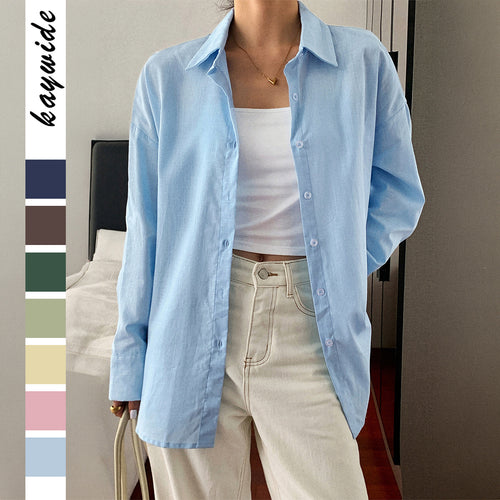 Damen nan zweiteiliges Sommer-Set aus leichtem Oversize-Hemd und ärmellosem Mini-Kleid Echo Archiv