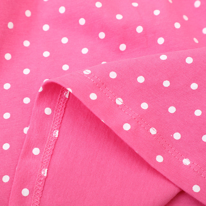 Mädchen kurzärmeliges Kleid mit buntem Aufdruck Echo Archiv