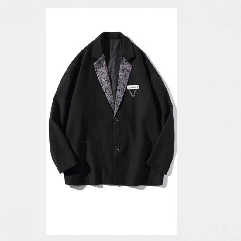Damen Modischer Blazer mit Paisleymuster Echoarchiv