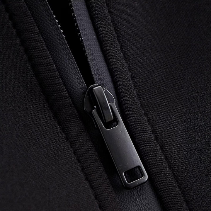 Damen geformte Neoprenjacke mit übergroßem Kragen und taillierter Cropped-Silhouette Echo Archiv