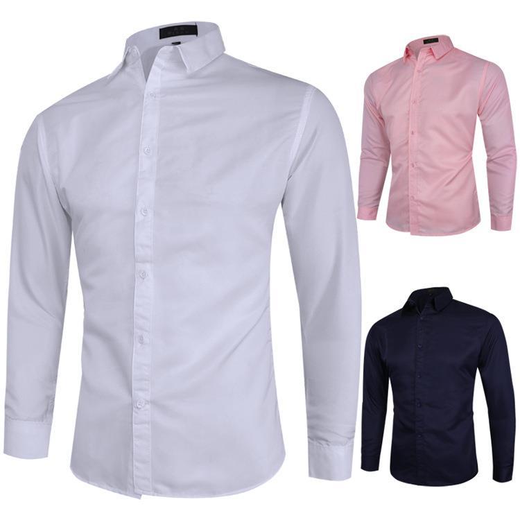 Herren nan Slim-Fit Businesshemd mit Kentkragen Stretchkomfort und bügelleichter Baumwollmischung Echo Archiv