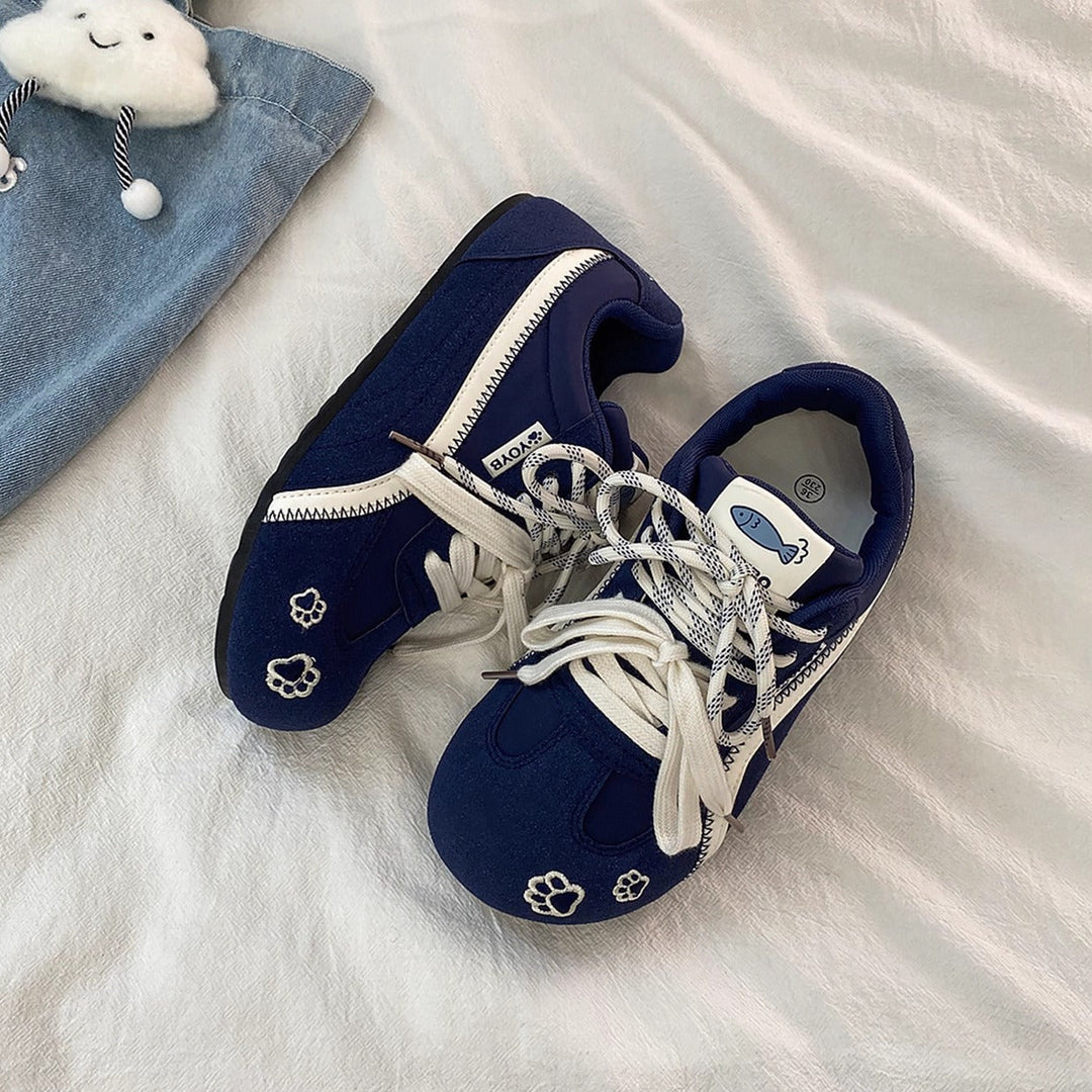 Damen Sportliche Sneakers mit verspieltem Tierdesign und flexiblem Obermaterial Echo Archiv