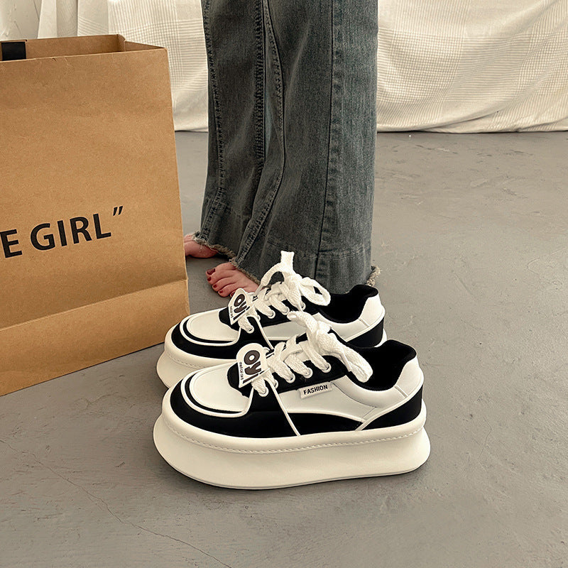Damen Modische Plateau Sneakers mit innovative Dämpfungstechnologie Echo Archiv