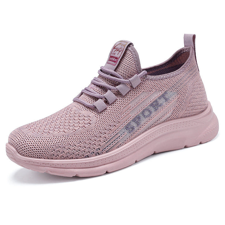 Damen Atmungsaktive Sport-Sneakers mit elastischem Obermaterial und dämpfendem Fußbett Echo Archiv