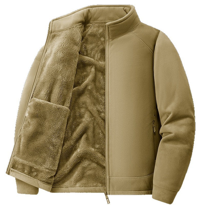 Herren Fleecejacke mit weichem Innenfutter und praktischem Reißverschluss Echoarchiv