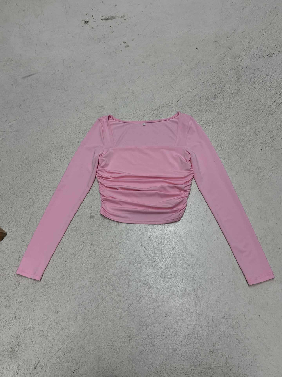 Damen figurbetontes Longsleeve mit Raffungen Echo Archiv