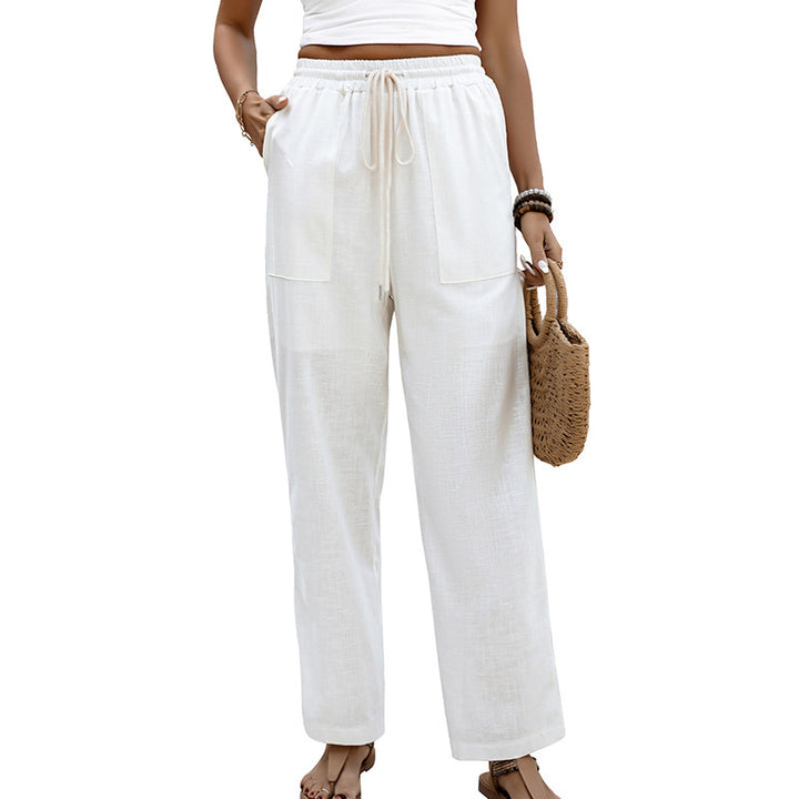 Damen Weite Sommerhose mit elastischem Bund Echo Archiv