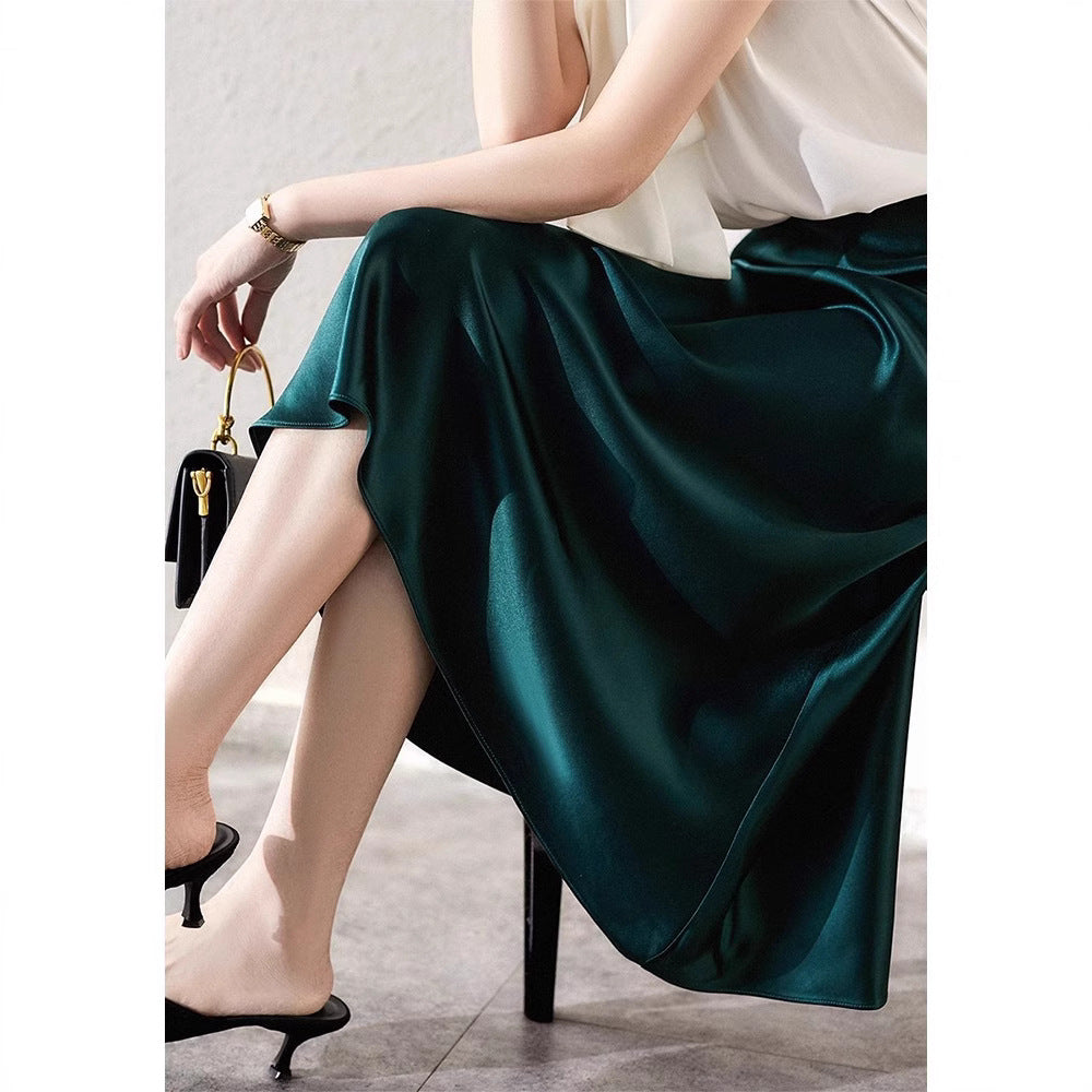 Damen Eleganter Maxirock mit fließendem Schnitt Echoarchiv