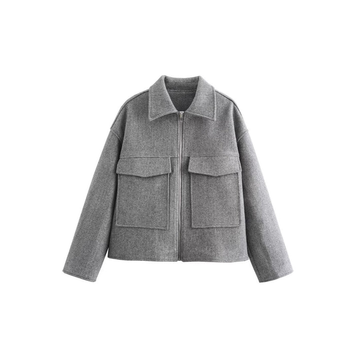 Damen Wärmeisolierte Overshirtjacke Echoarchiv