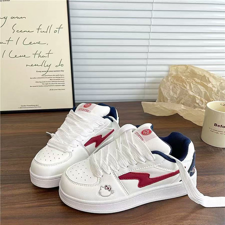 Damen Sneakers mit süßem Tierdesign und flauschigen Details Echo Archiv