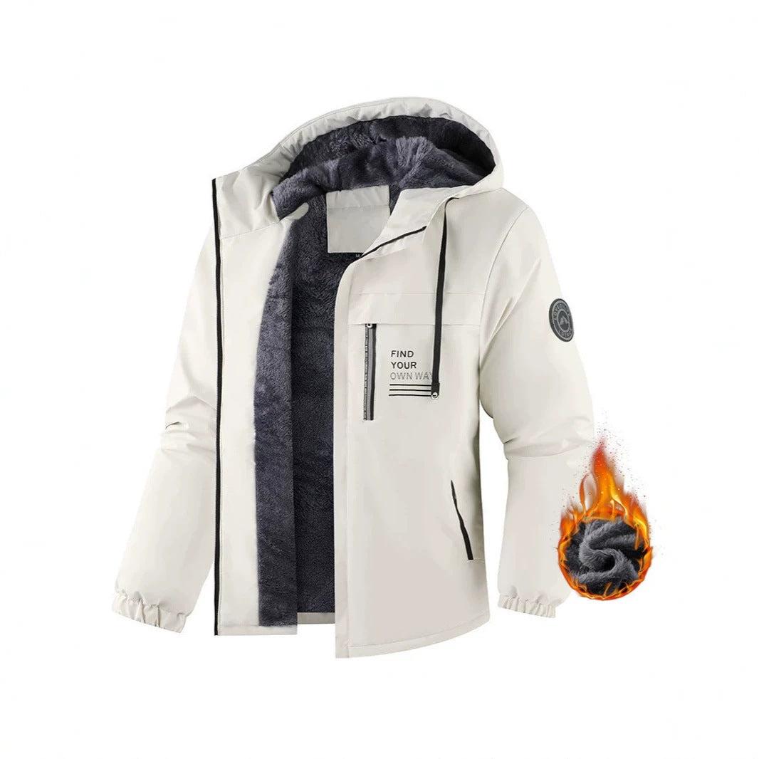 Herren Wasserabweisende Fleecejacke Echo Archiv