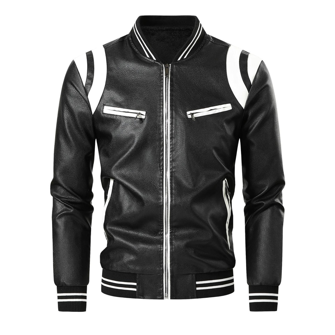 Herren Sportliche Bikerjacke Echo Archiv