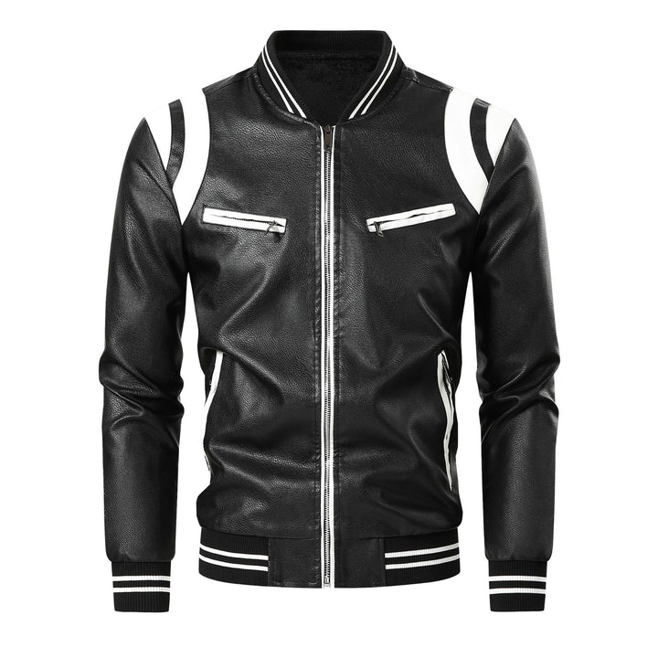 Herren Sportliche Bikerjacke Echo Archiv