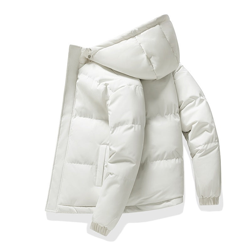 Damen Modische warme Daunenjacke mit Kapuze Echo Archiv