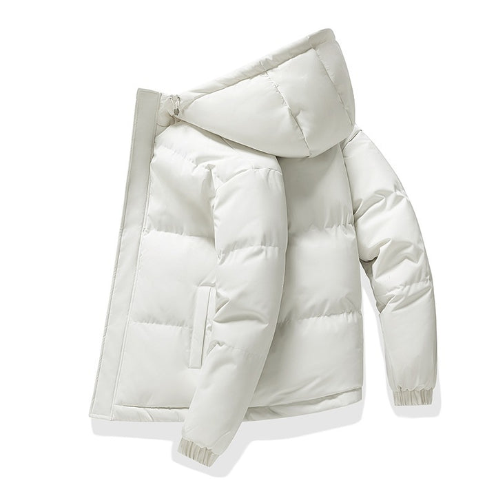 Damen Modische warme Daunenjacke mit Kapuze Echo Archiv
