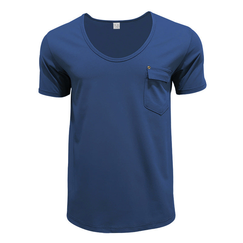 Herren Atmungsaktives T-Shirt mit praktischem Brusttasche Echoarchiv