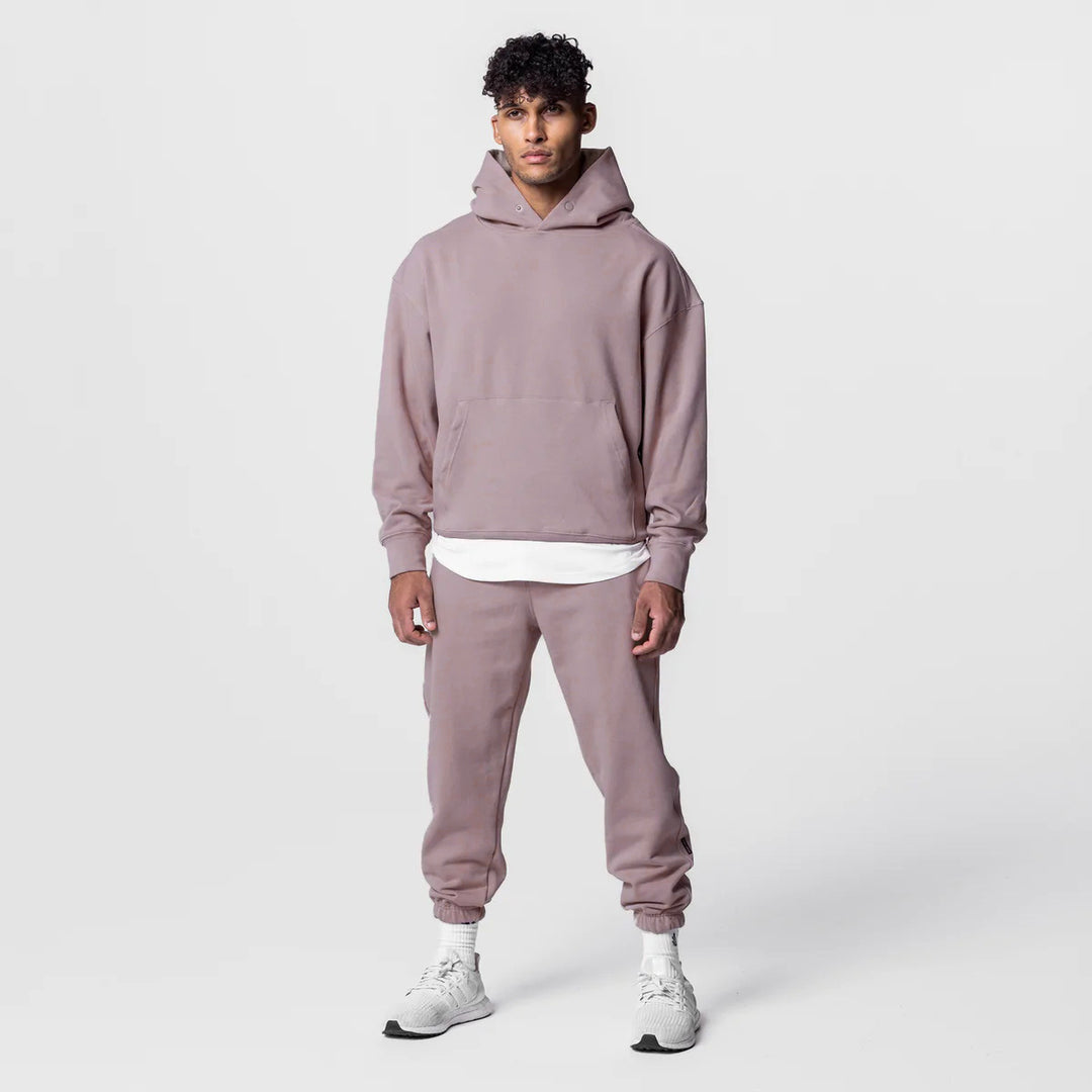 Herren gemütlicher Kapuzenpullover mit Taschen Echoarchiv