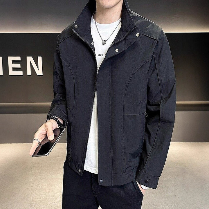 Herren Freizeitjacke mit hohem Kragen Echoarchiv