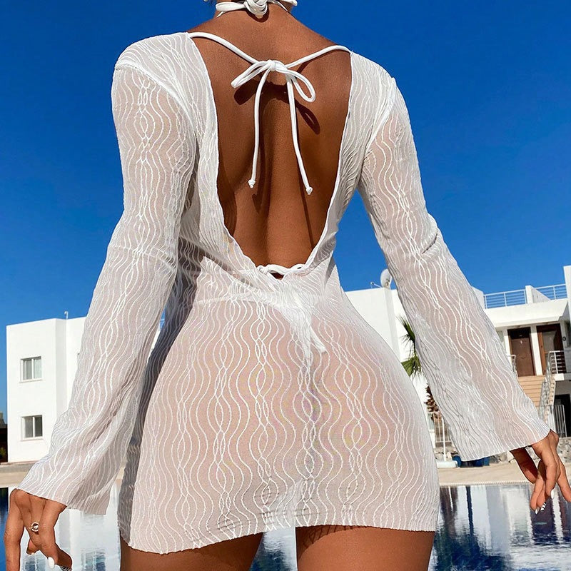 Damen Badekleid mit elegantem Wellendesign Echo Archiv
