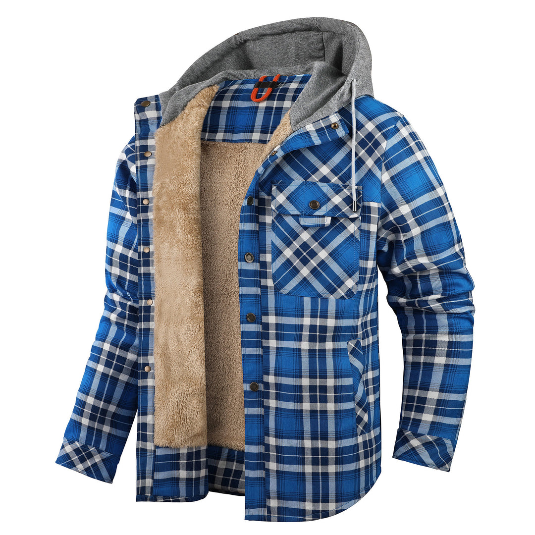 Herren Flanelljacke mit weichem Futter Echoarchiv