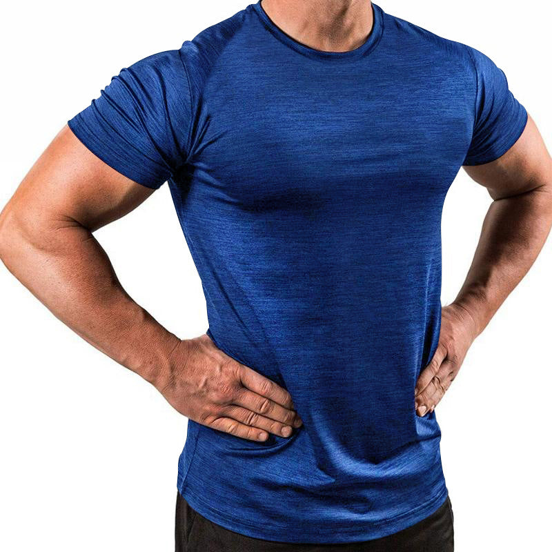 Herren Sportliches Funktionsshirt mit atmungsaktiver Textur Echoarchiv