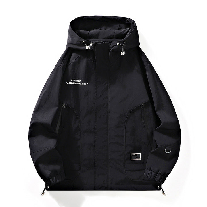 Herren winddichte und atmungsaktive Outdoor-Jacke Echoarchiv