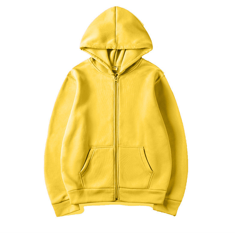 Damen Sportlicher Kapuzenpullover mit durchgehendem Reißverschluss und Tasche Echoarchiv