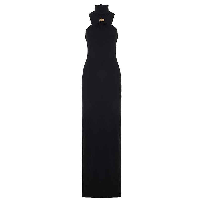 Damen Abendkleid mit schickem Halterdesign und eleganter Silhouette Echo Archiv