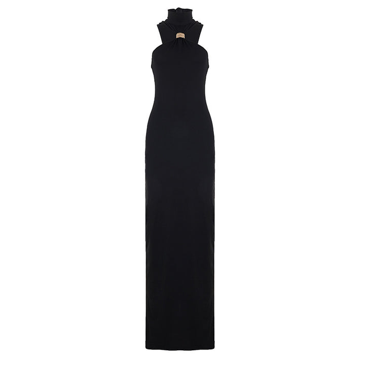 Damen Abendkleid mit schickem Halterdesign und eleganter Silhouette Echo Archiv
