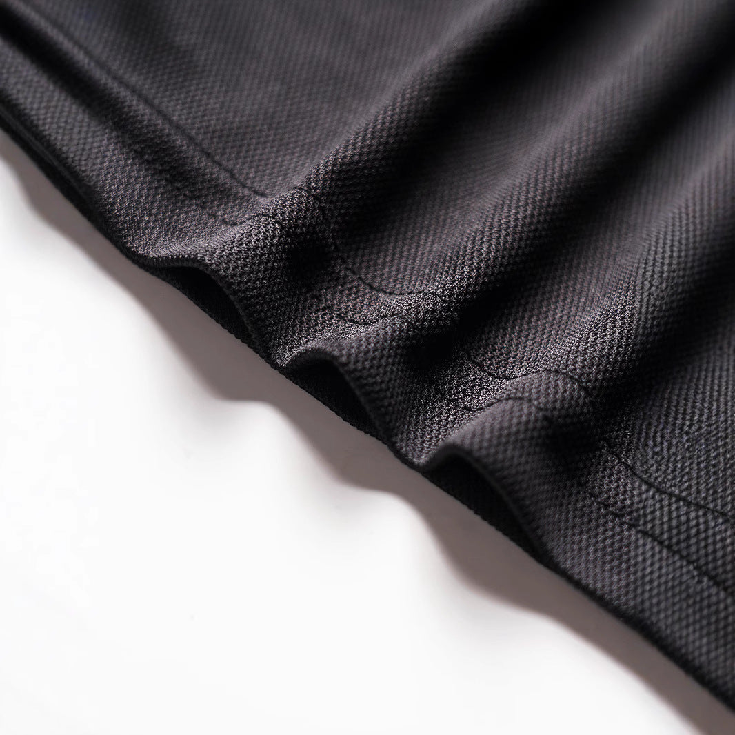 Herren Langarm Poloshirt mit Kontrastdetails Echoarchiv