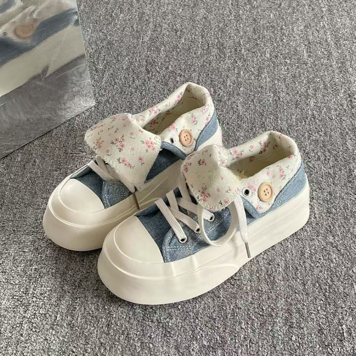 Damen Sneaker mit raffiniertem Klappdesign und weichem Innenfutter Echo Archiv