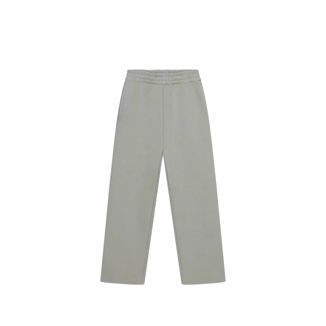 Unisex nan gerade geschnittene Jogginghose mit hohem Elastikbund und seitlichen Eingrifftaschen Echo Archiv