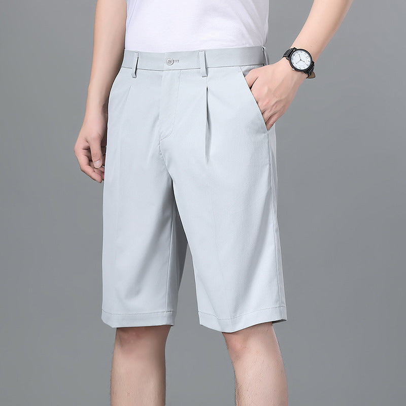 Herren elegante Shorts mit tiefer Bundhöhe und praktischen Taschen Echoarchiv