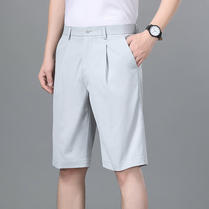 Herren elegante Shorts mit tiefer Bundhöhe und praktischen Taschen Echoarchiv