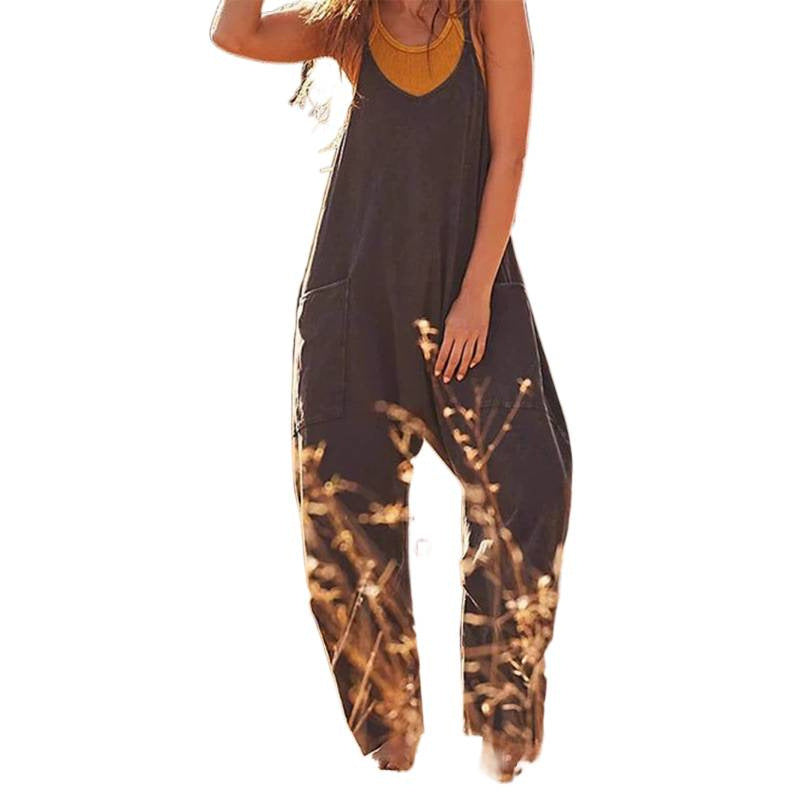 Damen Overall mit lässigem Schnitt und praktischen Taschen Echo Archiv