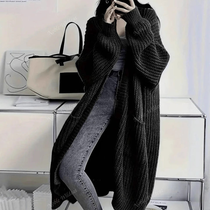 Damen Strickmantel im Oversized-Stil Echoarchiv